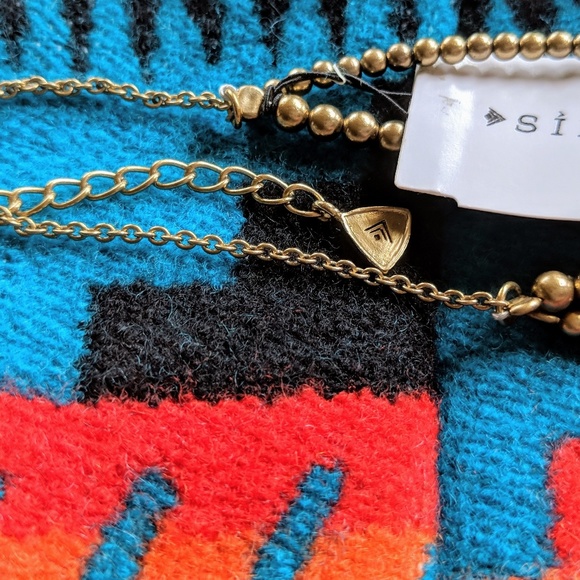 Silpada brass bead ex long necklace New - Picture 3 of 3